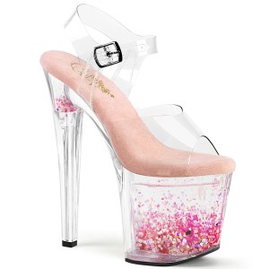 Lpinkyv 19 cm ENCHANT-708AQ1 glitter platform sandaalit naisten