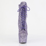 ADORE-GWR 18 cm pleaser korkonilkkurit glitter purppura