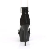 Keinonahka 15 cm DELIGHT-625 pleaser korkosandaalit platform