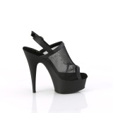 Keinonahka 15 cm DELIGHT-636 pleaser korkosandaalit platform