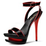 Musta 15 cm BLONDIE-631-2 naisten kengt korkeat korko