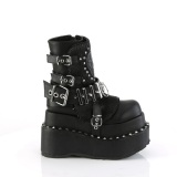 Vegan 11,5 cm BEAR-150 emo solki wedge platform nilkkurit naisten