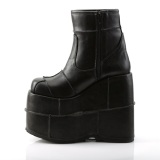 Vegan 18 cm STACK-201 miehille nilkkurit cyberpunk bootsit rimminen platform